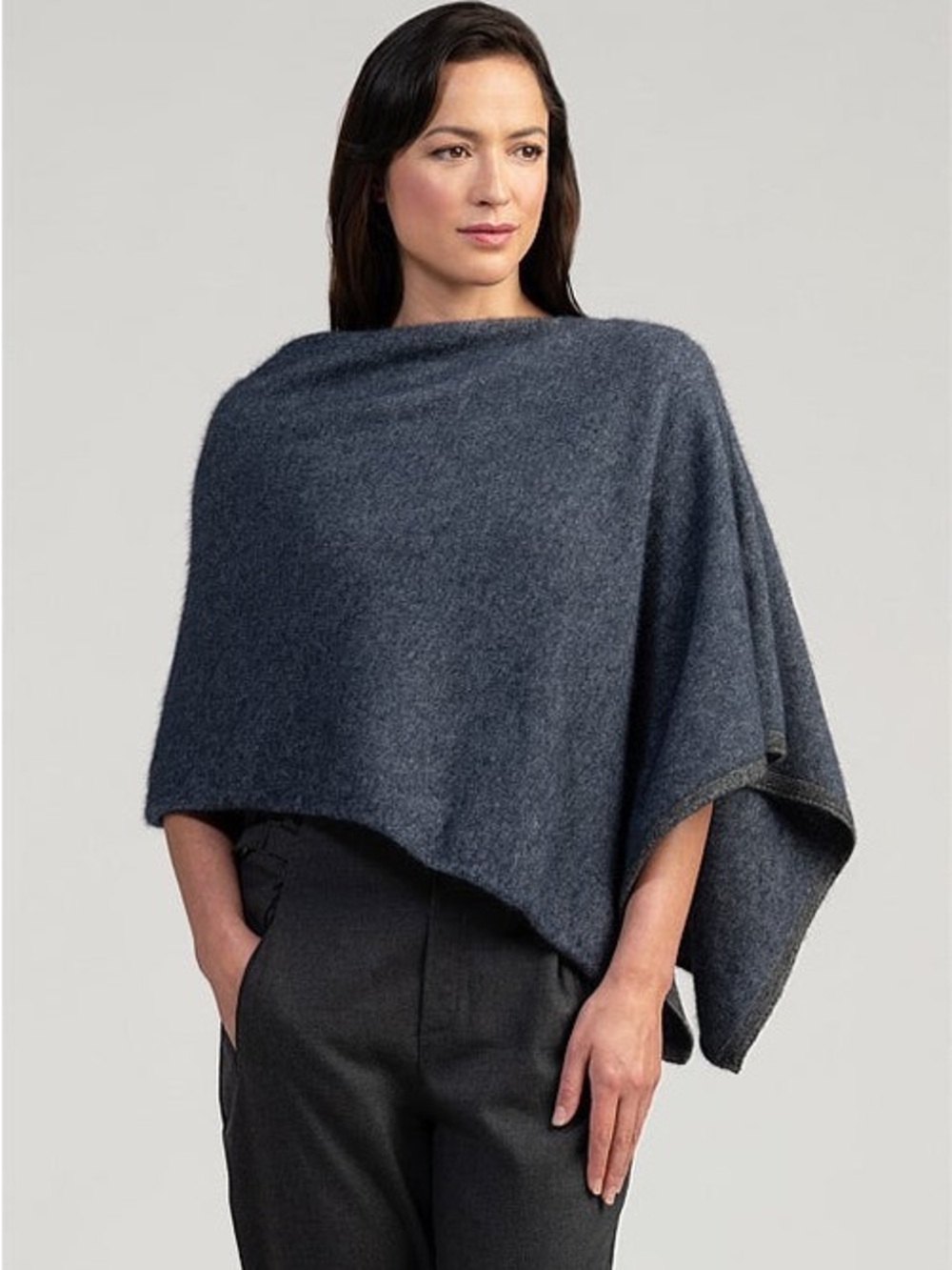 Merinomink Merino Wool, Possum, and Silk Blend Poncho